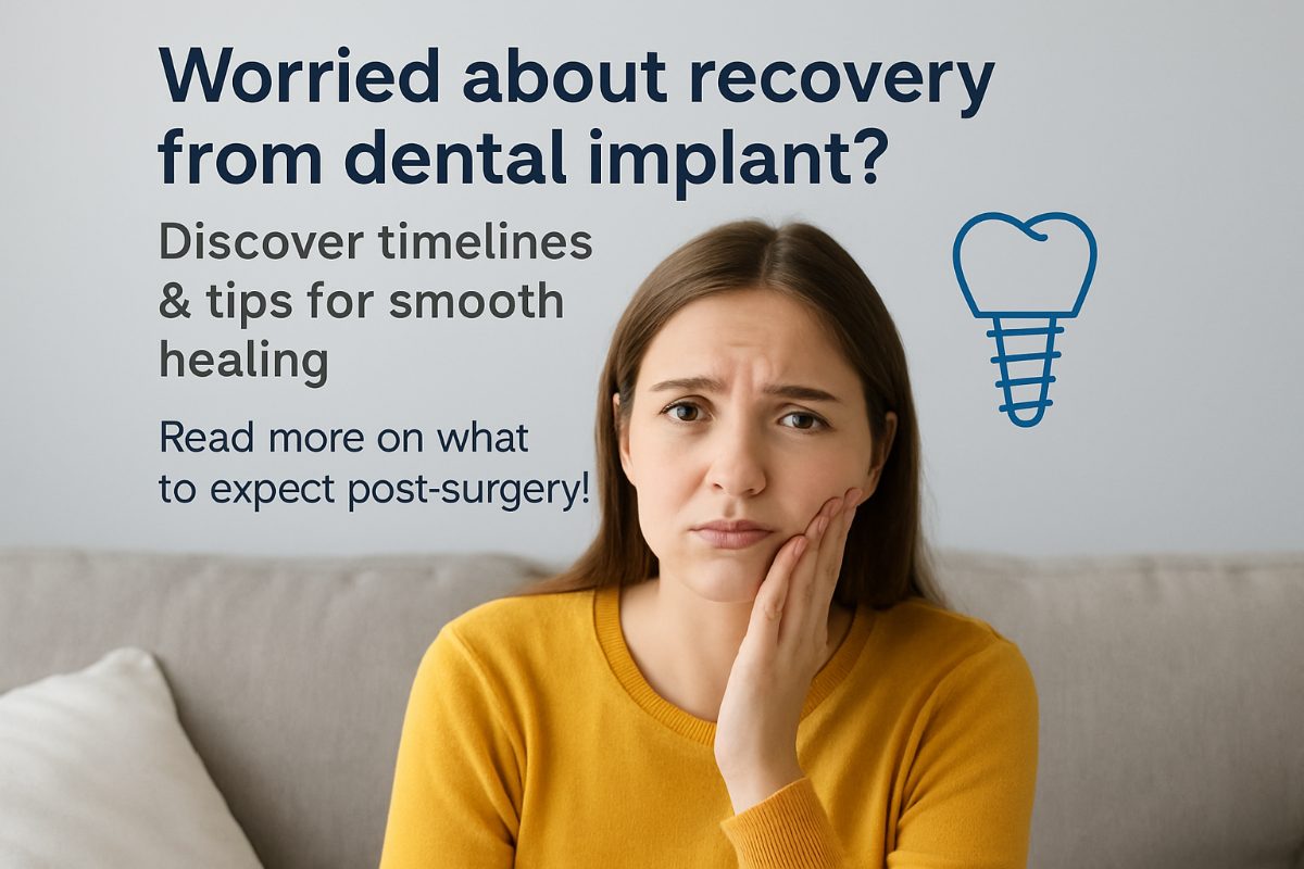 Close up animated image of a dental implant integrating with the jaw bone in the mouth. No text on the image.